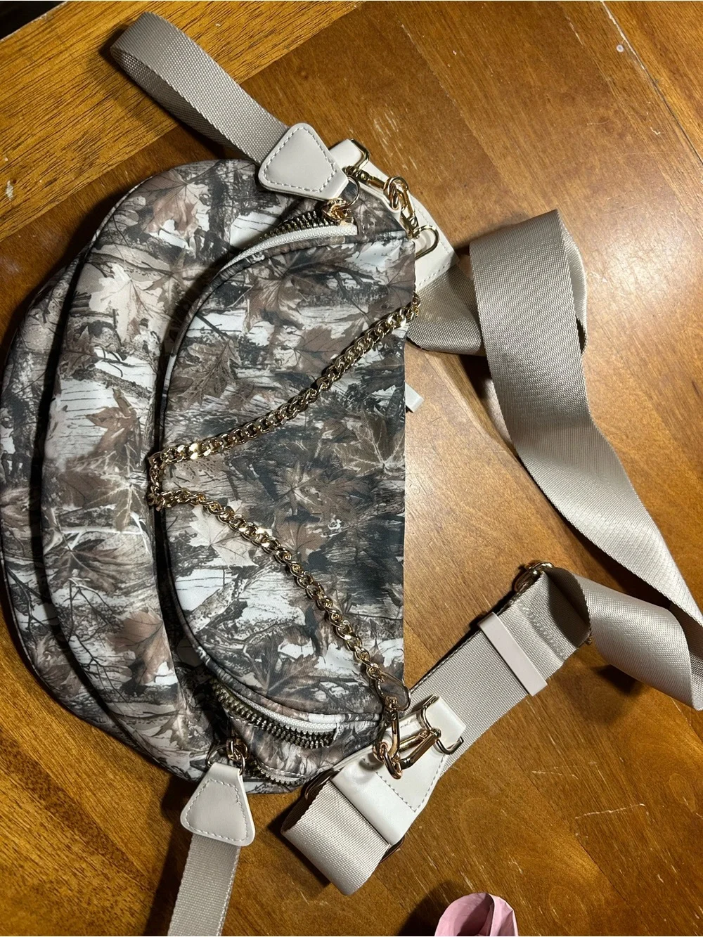 Cute camo crossbody